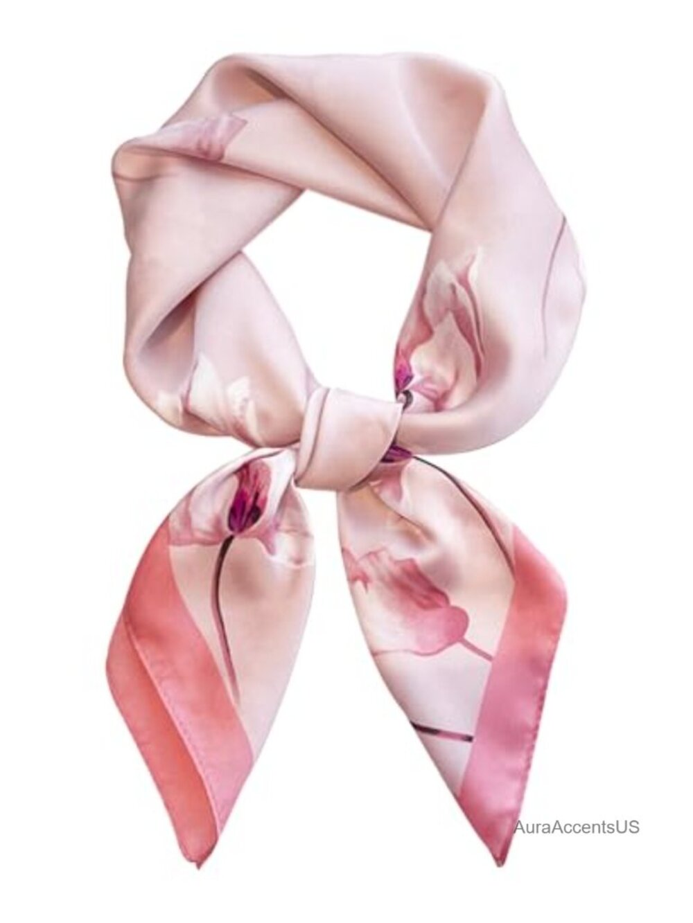 Satin Bandana Head Scarf for Women Lightweight Fashion Wrap